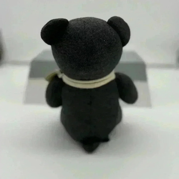 Bath & Body Works Grey Scarf Jointed Bear Plush Stuffed Animal Toy Exclusive 10 - Picture 5 of 5